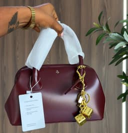 Burgundy bag