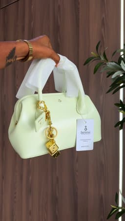 Mint green bag