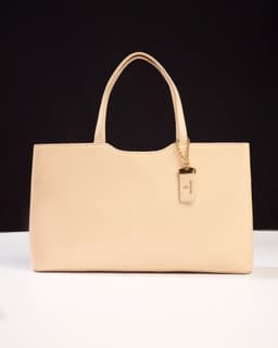 White bag on the table
