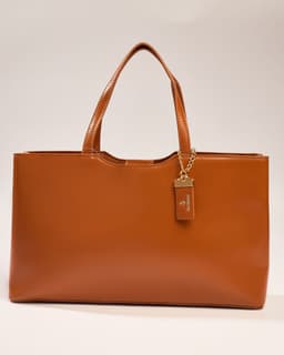Brown bag on the table